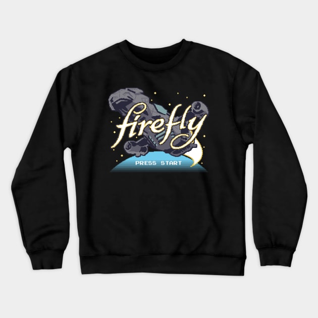 Retro Firefly Crewneck Sweatshirt by KindaCreative